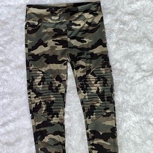 Camo Moto legging